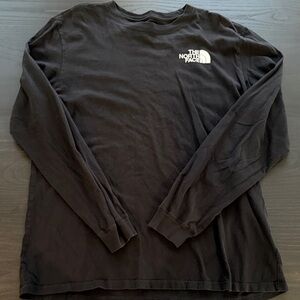 The North Face Men's Charcoal Long Sleeve Tee